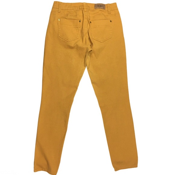 ZCO Jeans Women’s Skinny Mustard Jeans Size 9 - Picture 8 of 8
